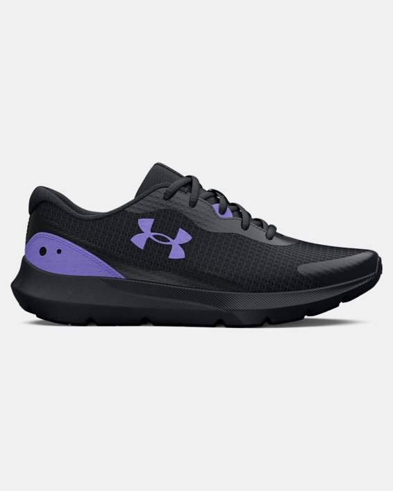 Women's UA Surge 3 Running Shoes in Black image number 0